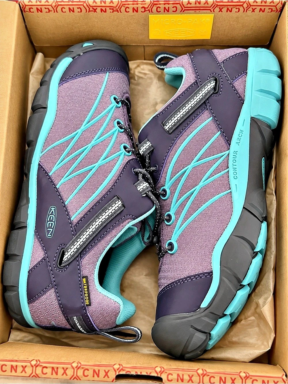 Keen Jasper Zionic Sneaker Women's Purple & Blue Athletic Shoes